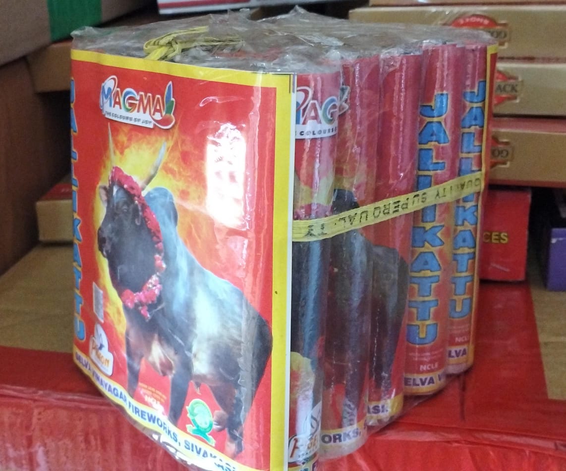 Krish Crackers 5 inch Jallikattu/ Deluxe